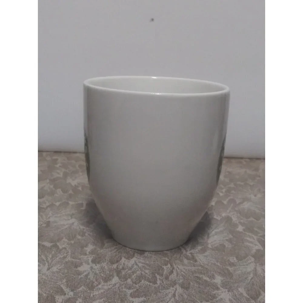 Starbucks 2006 White Coffee Mug Cup Classic Siren Mermaid Logo 15.3 oz
